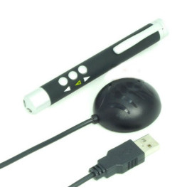 WIRELESS PAGE CONTROLLER WITH LASER POINTER