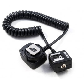 1M TTL Off-Camera Remote Mount Hot Shoe Sync Cable
